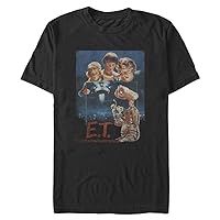 E.T. Men's Big & Tall Vintage Poster T-Shirt