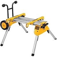 DEWALT Table Saw Stand, Rolling Stand, Collapsible and Portable, Lightweight and Compact (DW7440RS)