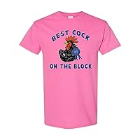 Best Cock On The Block Funny Adult Humor Novelty T-Shirt