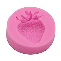 Strawberry-Shaped Chocolate Mold 3D Fondant For Birthday Party Cake DIY Supplies Professional Baking Tools Fondant