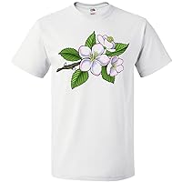 inktastic Beautiful Apple Blossom Flowers on Branch T-Shirt