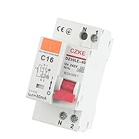DZ30LE-40 230V 1P+N Residual Current Circuit Breaker with Over and Short Current Leakage Protection RCBO MCB