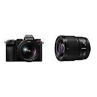 Panasonic LUMIX S5 Full Frame Mirrorless Camera (DC-S5KK) with LUMIX S Series 85mm F1.8 L Mount Interchangeable Lens (S-S85)