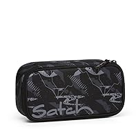 Satch Pencil Case Large Divider Compartment Set Square