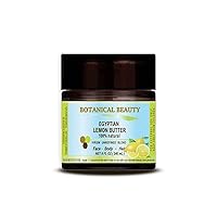 LEMON BUTTER EGYPTIAN 100 % Natural / 100% PURE BOTANICALS. VIRGIN / UNREFINED BLEND. 0.5 Fl.oz.- 15 ml. For Skin, Hair and Nail Care. 
