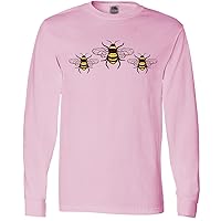 inktastic 3 Golden Bees Long Sleeve T-Shirt