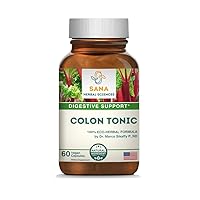 Colon Tonic Digestive Herbal Formula: Colon, Liver and Stomach Support
