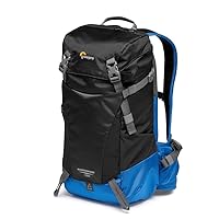 Lowepro PhotoSport BP 15L AW III, Hiking Camera Backpack with Side Access, Removable Camera Insert and Accessory Strap System, Blue and Black, for Mirrorless Camera, Compatible with Sony α6000