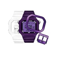 Sonia Jewels Champion YoT 99 Events White/Purple Interchangeable Watch Set 9.64