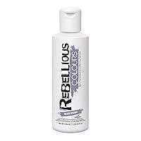 Rebellious Colours 100% Vegan Semi Permanent Hair Dye Colour 70ml (Silver Storm)