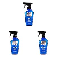 Bod Man Fragrance Body Spray, Really Ripped Abs, 8 Fl Oz (Pack of 3), Color: clear