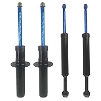 New 4pcs/Set Front Rear Left & Right Air Suspension Shock Strut Replace Air Shock Absorber Shocks For Maserati Ghibli GHIBLI 2014-2016 Air Suspension Shock Absorber Strut 670008900 670008897