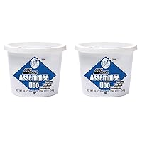 Lubegard 19260 Assemblee Goo, Blue, Light Tack Lubricant, 16 oz. (Pack of 2)