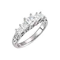 Sonia Jewels 1.0 Cttw Diamond Wedding Band Anniversary Ring
