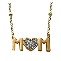 MOM NECKLACE 16'' 18K GOLD FILLED JEWELRY MOTHER'S DAY CHAIN WOMEN GIRL GIFT