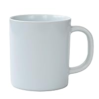 Saikai Pottery 13257 Hasami Ware Common Mug, White, Capacity: Approx. 11.2 fl oz (330 ml), Microwave and Dishwasher Safe