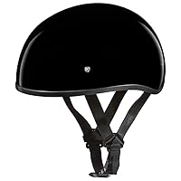 Daytona Helmets Half Skull Cap Motorcycle Helmet – DOT Approved