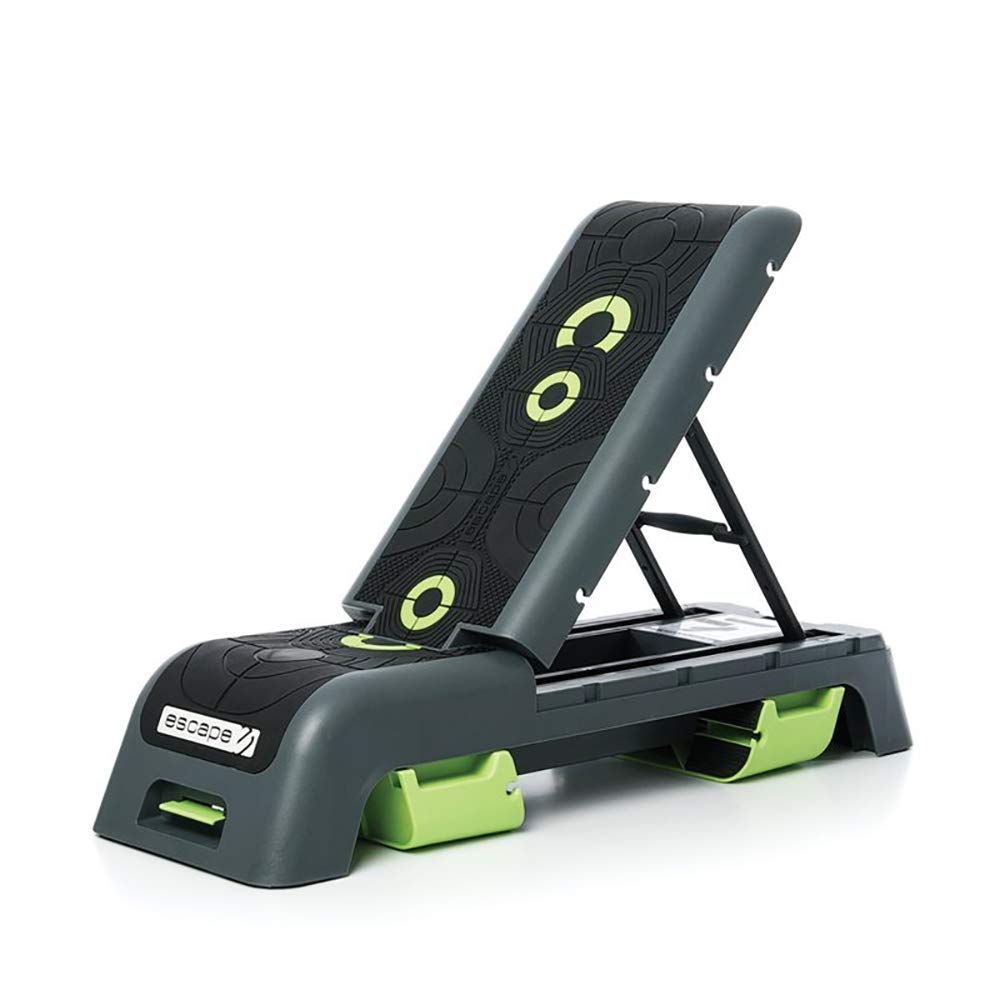 Escape Fitness Deck V2.0 Workout Platform or Adjustable Bench - Black/Green
