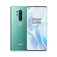 OnePlus 8 Pro Glacial Green​, 5G Unlocked Android Smartphone U.S Version, 8GB RAM+128GB Storage, 120Hz Fluid Display,Quad Camera, Wireless Charge, with Alexa Built-in
