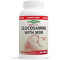 Nature's Way Glucosamine with MSM, Supports Healthy Joints*, 240 Tablets