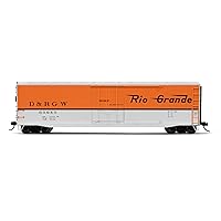 Rivaraossi D&RGW Denver & Rio Grande Western Railroad Box Car with Plug Door Running Number 60940 HO Scale Train Rolling Stock HR6583B