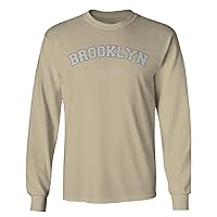 0566. Brooklyn New York NYC Cool Hipster Street wear Long Sleeve Men's