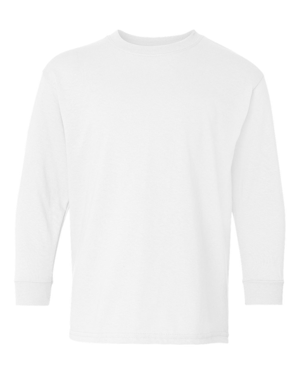 Gildan Boys Heavy Cotton Long Sleeve T-Shirt