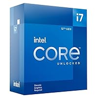 Intel Core i7-12700KF Gaming Desktop Processor 12 (8P+4E) Cores up to 5.0 GHz Unlocked LGA1700 600 Series Chipset 125W Intel Core i7-12700KF Gaming Desktop Processor 12 (8P+4E) Cores up to 5.0 GHz Unlocked LGA1700 600 Series Chipset 125W