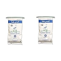 Great River Organic Milling Specialty Flour Bundle - Whole Wheat Pastry Flour (25 lbs) and Dark Rye Flour (25 lbs)