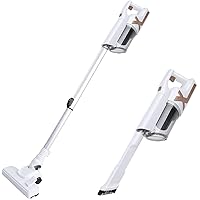 Corded Stick Vacuum Cleaner, 14000 Pa Powerful Suction Handheld Corded Upright Vacuum Cleaner with HEPA Filter, Quiet Stick Vacuum Light Weight for Pet Hair Hardwood Floors, Carpet