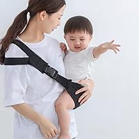 Baby Carrier Newborn to Toddler Portable Sling Baby Wraps Strap One Shoulder Labor-Saving Polyester Baby Half Wrapped with Anti-Slip Particles Soft Baby Straps for Newborn, Infant & Toddler