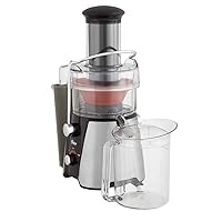 Oster JusSimple 2-Speed Easy Clean Juice Extractor with Extra-Wide Feed Chute, FPSTJE9010-000, 900W, Black/Silver
