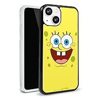 Spongebob Goofy Smile Face Protective Slim Fit Plastic Bumper Case Fits Apple iPhone 13
