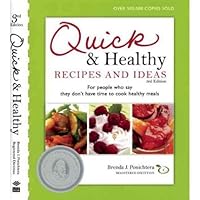 By Brenda J. Ponichtera Quick & Healthy Recipes and Ideas: For people who say they don't have time to cook healthy meals, 3r By Brenda J. Ponichtera Quick & Healthy Recipes and Ideas: For people who say they don't have time to cook healthy meals, 3r Paperback Plastic Comb