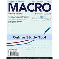 Economics CourseMate (with eBook) for Barro's Intermediate MACRO, 1st Edition