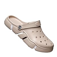 Mens Clogs Breathable Summer Beach Sandals Adjustable Slide Garden Shoes Slippers Nonslip Men Slippers Sandals