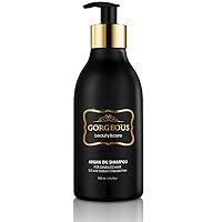 Premium Argan Oil Shampoo with Keratin- Sulfate Free - Shampoo Safe For All Hair Types Including Color Treated Hair