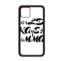 World's Okayest Roommate Graduation Season for iPhone 12 Pro Max Cover for Apple Mini Mobile Case Shell