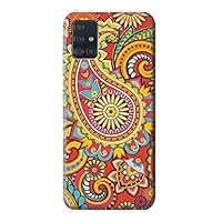 R3402 Floral Paisley Pattern Seamless Case Cover for Samsung Galaxy A51