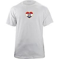 Original Missouri State Flag Heart T-Shirt