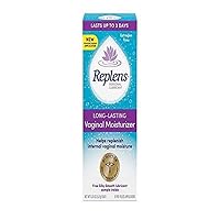 Replens Long-Lasting Vaginal Moisturizer, 8ct with Single-use applicator & K-Y Liquibeads for Women, Vaginal Moisturizer, Silicone Lube Vaginal Suppository