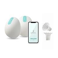 Willow 3.0 Wearable Breast Pump, Hands-Free Breast Pump, Double Electric Breast Pump with 24mm Flange and 17mm Insert | The Only Leak Proof Wearable Pump