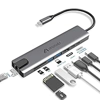USB-C 8-Port Multi-Function 100 Watt Hub with DeX Support and DisplayPort/HDMI Output