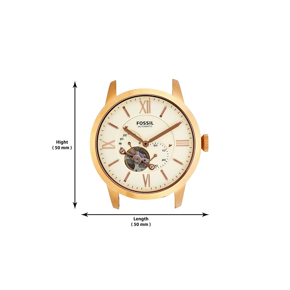 Fossil Townsman Analog Beige Dial Men's Watch - ME3105