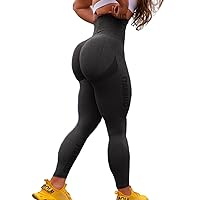 STARBILD Seamless Scrunch Bums Leggings Gym Butt Lifting High Waist Leggings Gym Workout Clothes for Women Push Up Yoga Pants Gym Sports Leggings, XS/S/M/L/XL