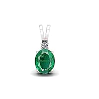 9.00 Ratti 8.00 Carat Natural Emerald Panna Panchdhatu Stone Pendant Locket