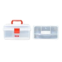 Bohin Clear Plastic Sewing Box Medium, one