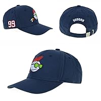 Ricky Vaughn 99 Movie Snapback Hat Sport Outdoors Adjustable Baseball Cap Embroidered Navy Blue