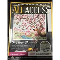 Anita Goodesign All Access VIP Club May 2018 Embroidery Designs CD & Book
