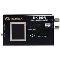 StarMax MX-100R HDMI to RF Modulator (1080p HD ATSC, J.83B QAM) Modulator